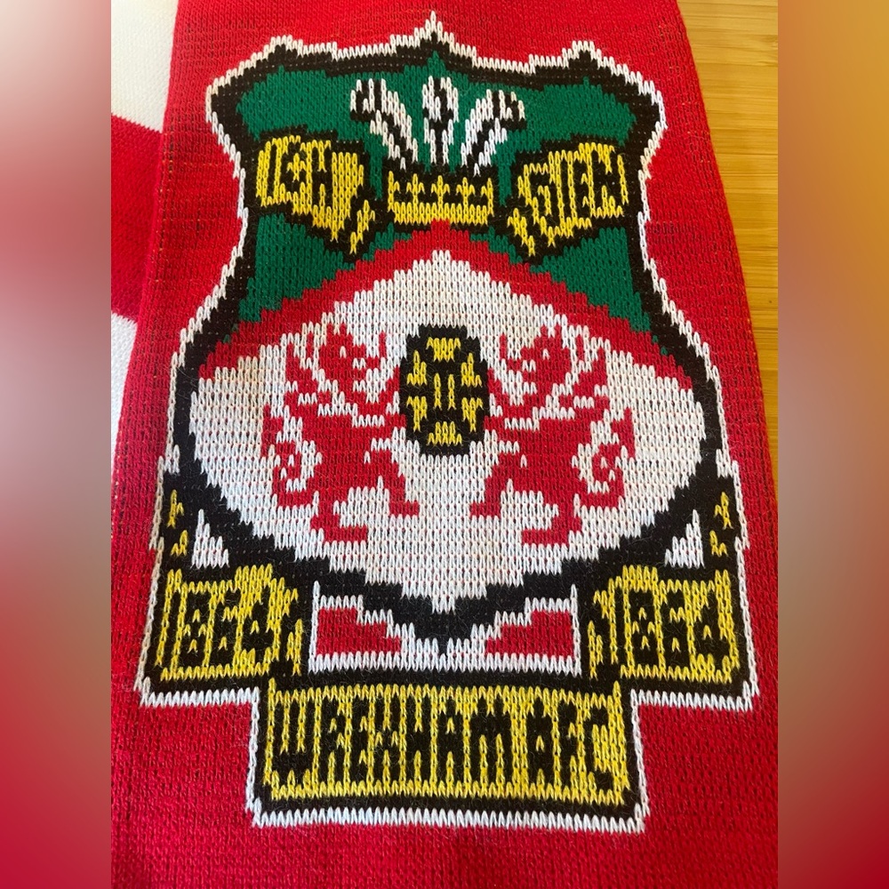 NEW Official Wrexham F.C. Scarf. New condition, without tags.  Two available.